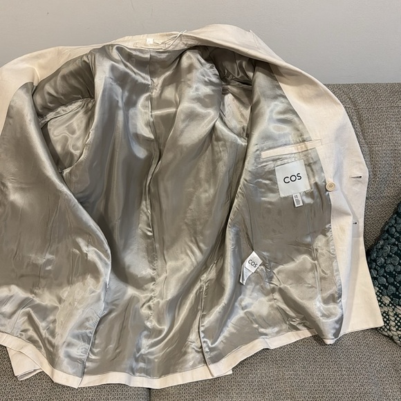 COS double breasted linen blazer - Picture 10 of 10